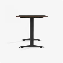 Bàn văn phòng HyperWork Core Desk - 1m2 | Khung đen, mặt bàn đen