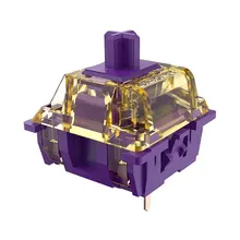 Bộ Switch Bàn Phím Cơ Violet Gold V2 (45 switch)