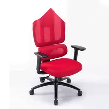 Ghế công thái học Warrior Ergonomic Hero Series WEC509 | Chân xoay, đen đỏ