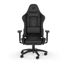 Ghế Gaming Corsair TC100 RELAXED Leatherette | Đen (CF-9010050-WW)
