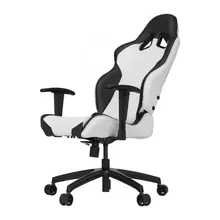 Ghế gaming VERTAGEAR SL2000 | Trắng đen, 100kg, Chân xoay, Da PU