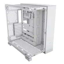 Vỏ Case Corsair 6500X Mid Tower Dual Chamber -  Trắng (CC-9011258-WW)