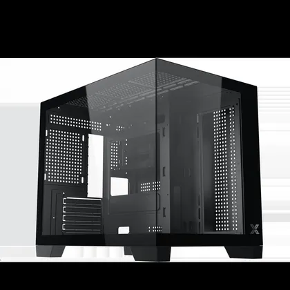 Thùng máy Xigmatek Aqua ML (EN90038) ATX (Chưa Kèm Fan) | M-ATX/Mini-ITX, Kính cường lực, Đen