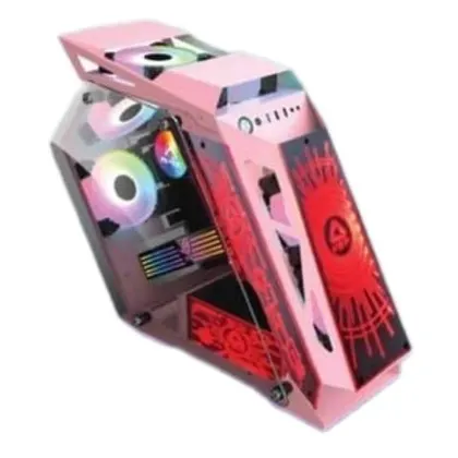 Vỏ Case VSP ESPORT ROG ES1 Gaming (No Fan) (Hồng)