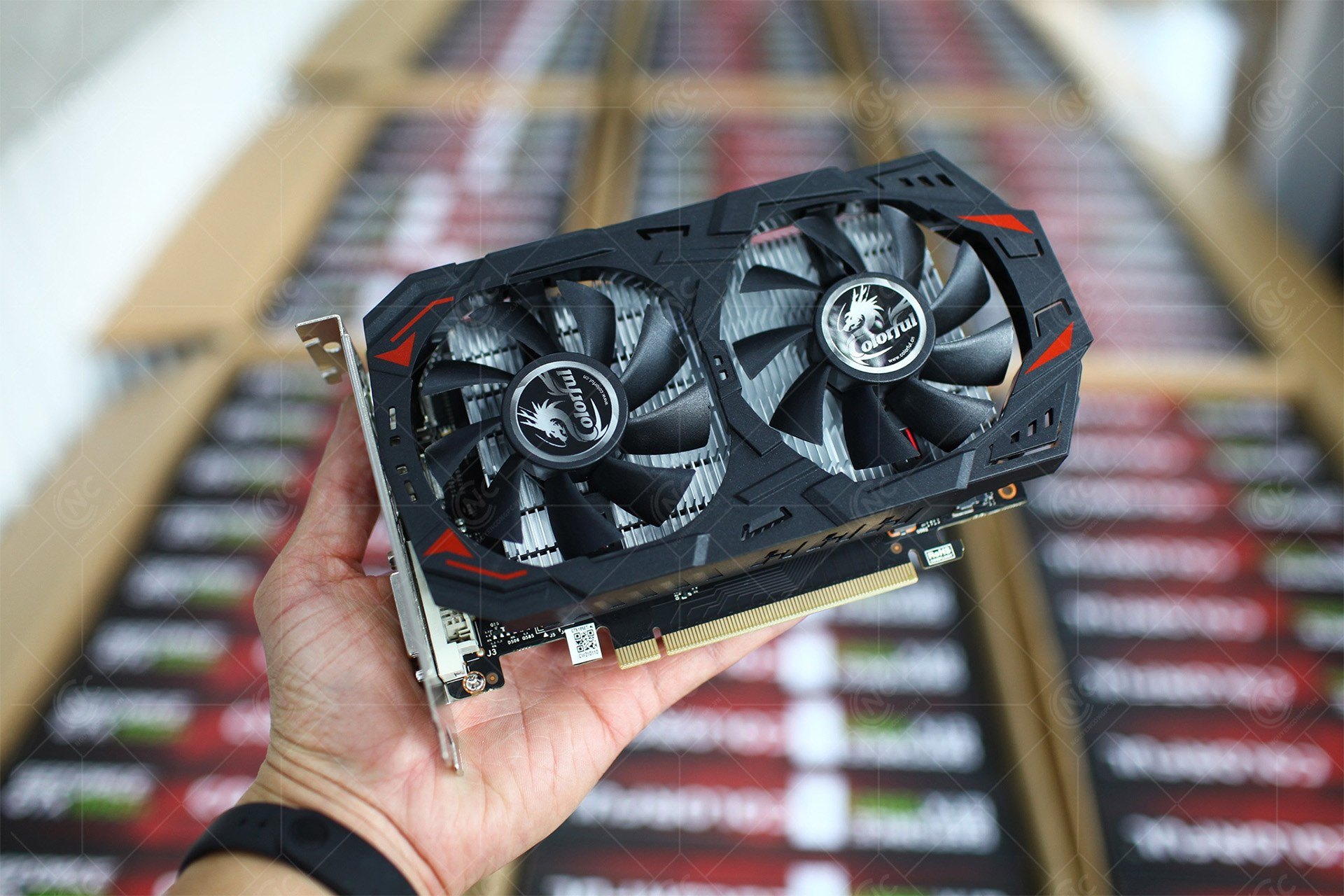 Card màn hình cũ Colorful Gtx 1050 Ti