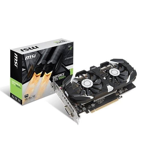 Card màn hình cũ MSI GTX 1050 Ti 4GT OCV1