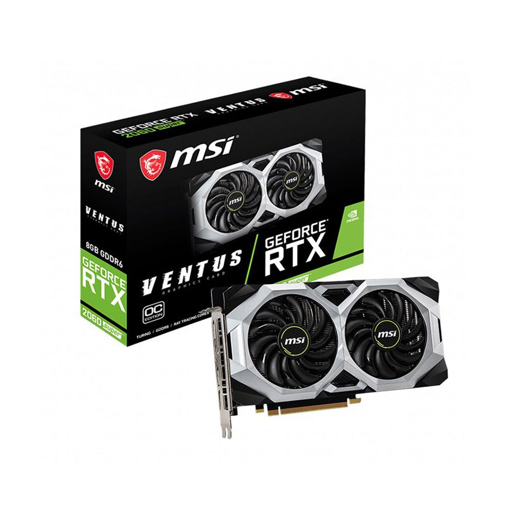 Card màn hình cũ MSI RTX 2060 SUPER VENTUS