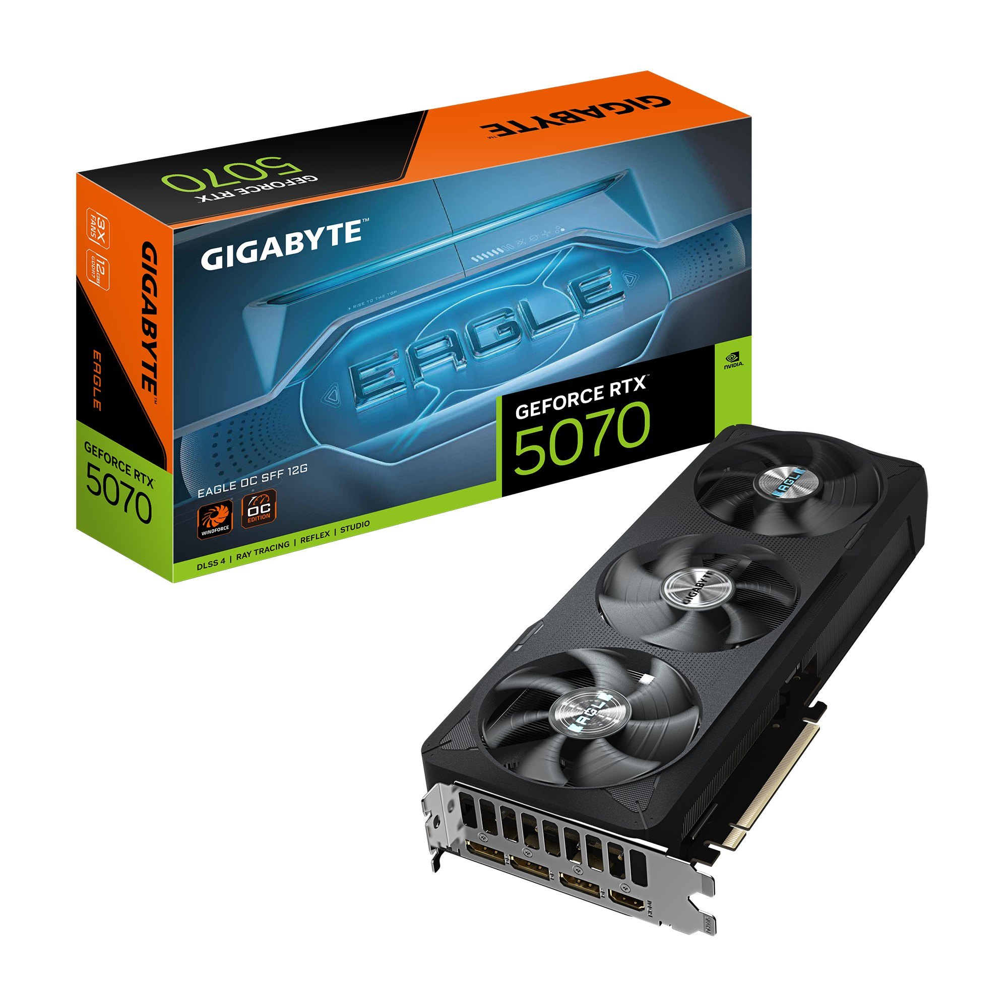 Card màn hình Gigabyte RTX 5070 12G Eagle OC SFF - GPU 4K đỉnh cao 2025