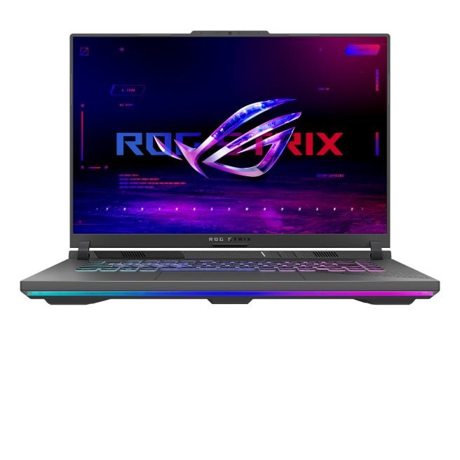 Laptop Gaming ASUS ROG Strix G16 (2025) G614PM-TS147W | R9-8940HX, 16GB DDR5, 512GB NVMe, RTX 5060 8GB GDDR7, 16" WQXGA 300Hz, Xám