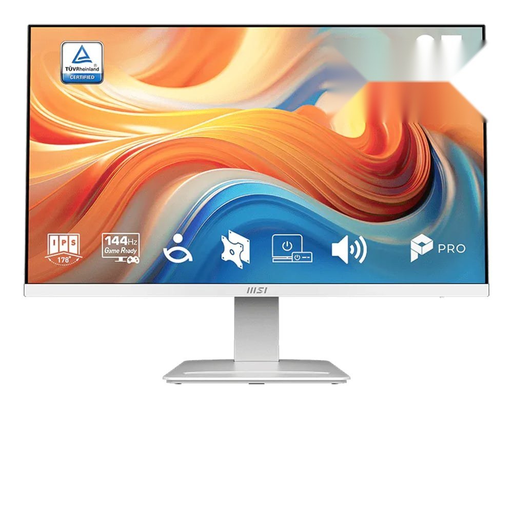Màn hình MSI PRO MP273W E14A 27 inch 144Hz IPS trắng kèm bộ PC gaming i5 14400F RTX 5060