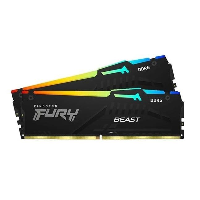 RAM DDR5 64GB 5600MHz Kingston Fury Beast 2x32GB KF556C40BBAK2-64