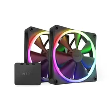 Bộ 2 Fan NZXT F140RGB BLACK - TWIN