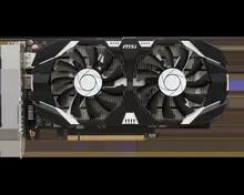 Card màn hình cũ MSI GTX 1050 Ti 4GT OCV1