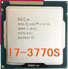Cpu Cũ intel core I7-3770S (3.90GHz, 8M, 4 Cores 8 Threads)