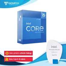 CPU Intel Core i5 12600K Box Chính Hãng( 3.7GHz Turbo 4.9GHz / 10 Nhân 16 Luồng / 20MB / LGA 1700)