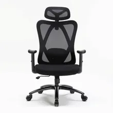 Ghế Warrior Ergonomic Hero Series WEC501 Plus Đen chân xoay
