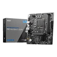 Bo mạch chủ máy tính MSI PRO H610M-E DDR4