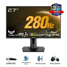Màn Hình Máy Tính Gaming Asus TUF VG279QM (27inch/FHD/280Hz/1ms)