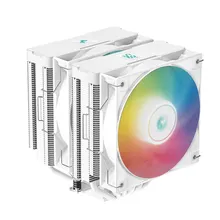 Tản nhiệt khí Deepcool AG620 Digital WH ARGB - Trắng, nhập khẩu | Hai tháp, hiển thị nhiệt độ