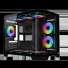 Thùng máy Magic Cubi M Pro - Black | Full M-ATX, AIO 360, không fan Cũ