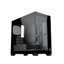 Vỏ case cũ màu đen 1 mặt kính M-ATX