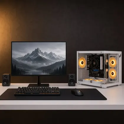 Bộ PC Gaming AMD Ryzen 3 4300G | RAM 16GB DDR4 | Vega 6 | SSD 256GB Màn 24inch  100hz