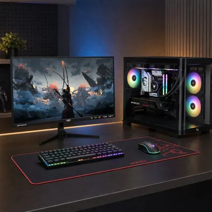 Bộ PC Gaming Intel i5-14400F | RAM 16GB DDR4 | RTX 5060 8GB GDDR7 | SSD 512GB NVMe | Màn VSP 27 inch 2K 100Hz