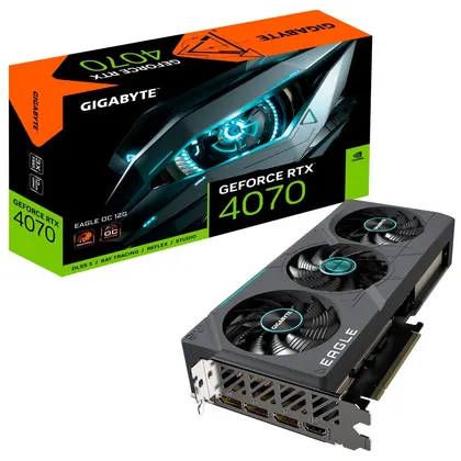 Card màn hình cũ GIGABYTE RTX 4070 EAGLE OC 12G