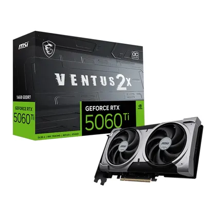 Card màn hình MSI RTX 5060 Ti 16G VENTUS 2X OC PLUS