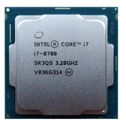 CPU Intel Core i7 8700 Cũ | LGA 1151, 6 nhân/12 luồng, Max 4.6 GHz