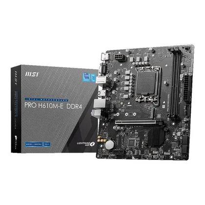 MainBoard MSI PRO H610M-E DDR4