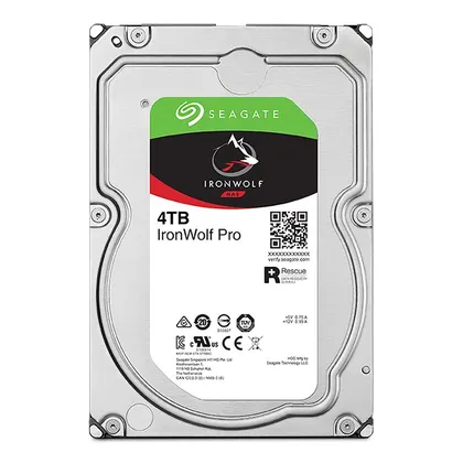 Ổ cứng HDD 4TB Seagate Ironwolf Pro NAS (ST4000NT001) | 7200RPM, 256MB Cache, CMR