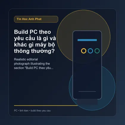 Build PC theo yêu cầu là gì và khác gì máy bộ thông thường?