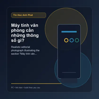 Máy tính văn phòng cần những thông số gì?