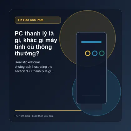 PC thanh lý là gì, khác gì máy tính cũ thông thường?