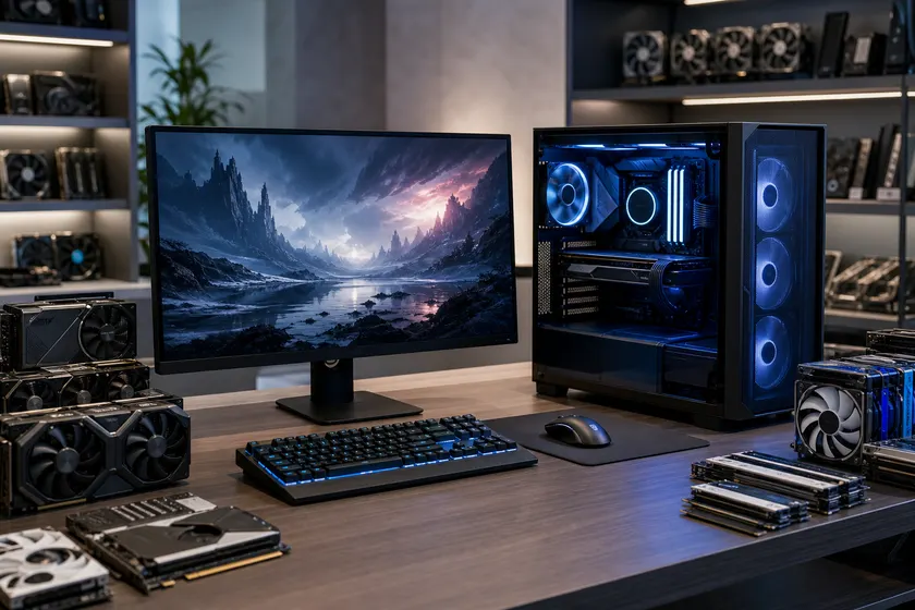 Full bộ PC gaming 2026: chọn cấu hình theo tầm giá