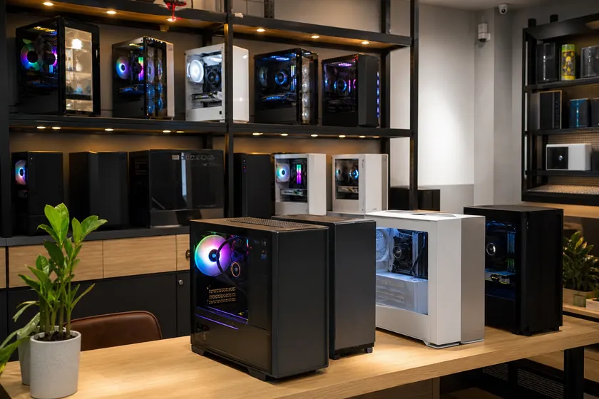 Kho máy tính để bàn PC cũ và mới đã qua kiểm định tại Tin Học Anh Phát