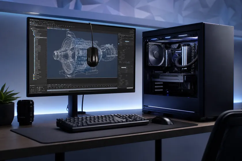 PC đồ họa workstation cấu hình cao tại Tin Học Anh Phát cho render 3D và dựng phim