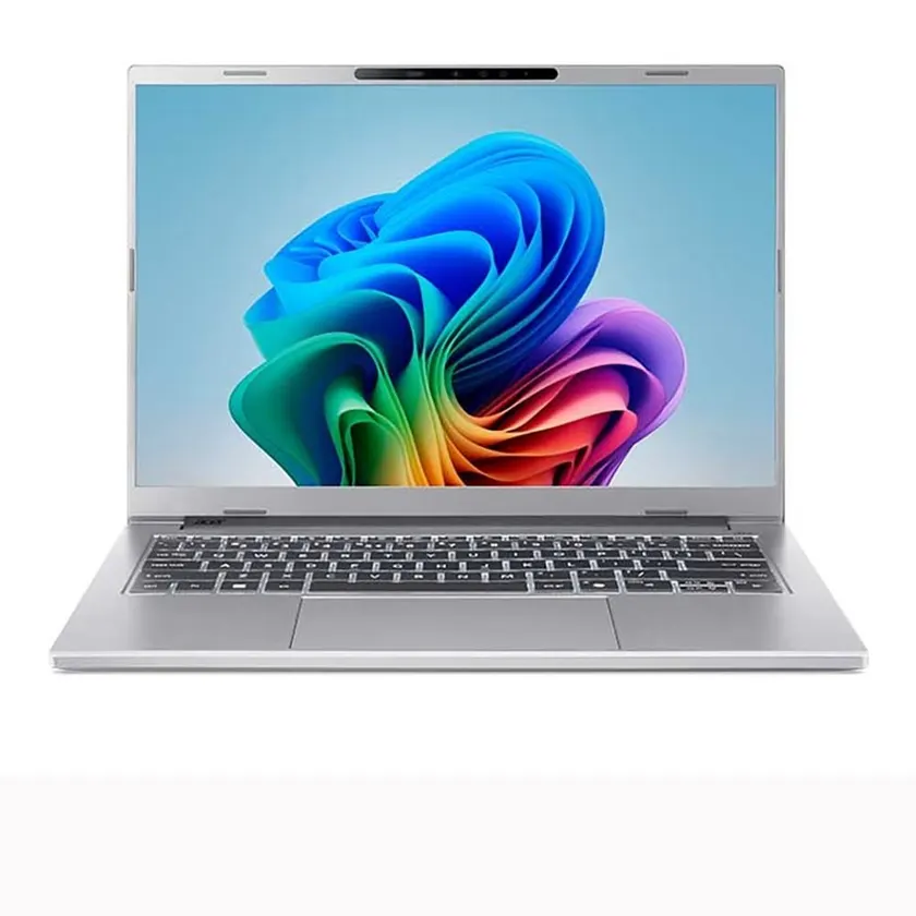 Laptop AI Acer Aspire 14 A14-61M-R9RA (NX.JL1SV.001) | Ryzen AI 5 340, 16GB DDR5, SSD 512GB NVMe, 14" FHD+, Win 11, Bạc